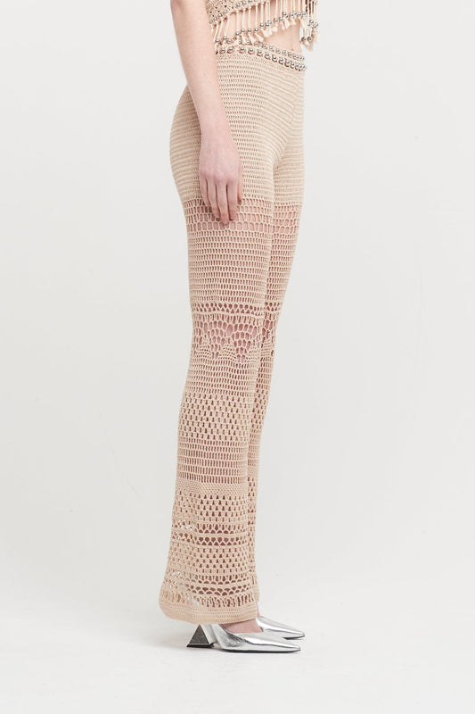 Rabanne Knit Fitted Pant