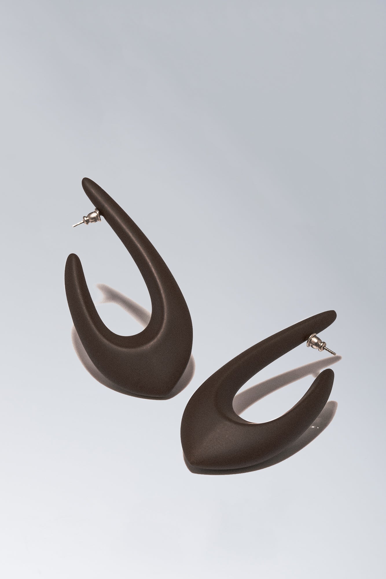 Panconesi Spada Drop Earrings In Enameled Copper flat view