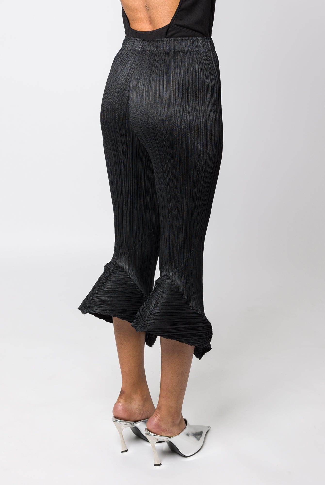Pleats Please Issey Miyake Thicker Bottoms 2 in Black back