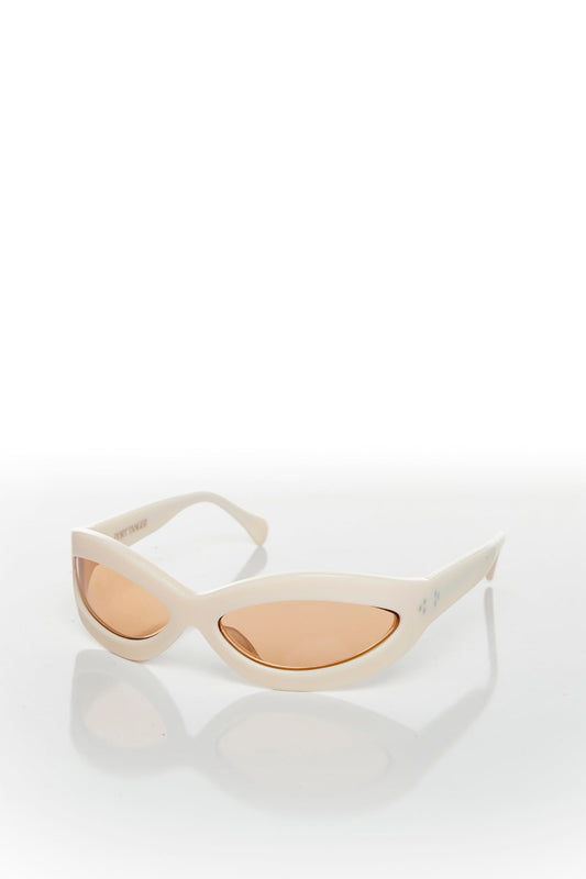 Port Tanger Summa in Parchment and Amber angled front