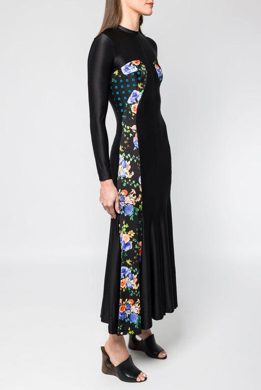 Rabanne Floral Insert Dress side