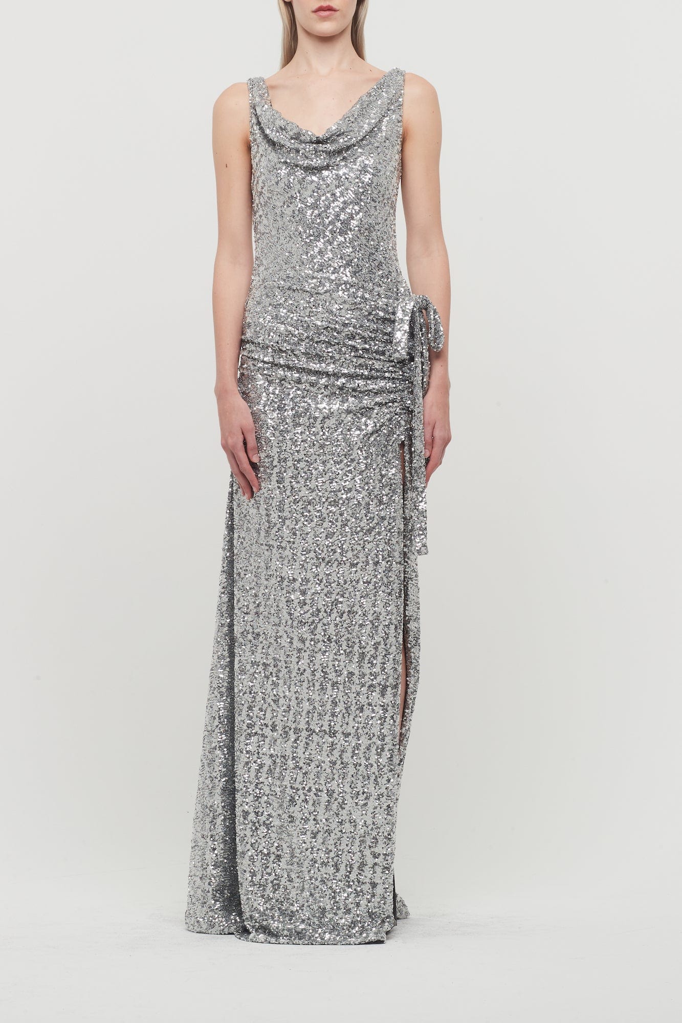Rabanne Sequin Dress in Silver Antidote Fashion and Lifestyle Rabanne Sequin Dress in Silver Antidote Fashion and Lifestyle