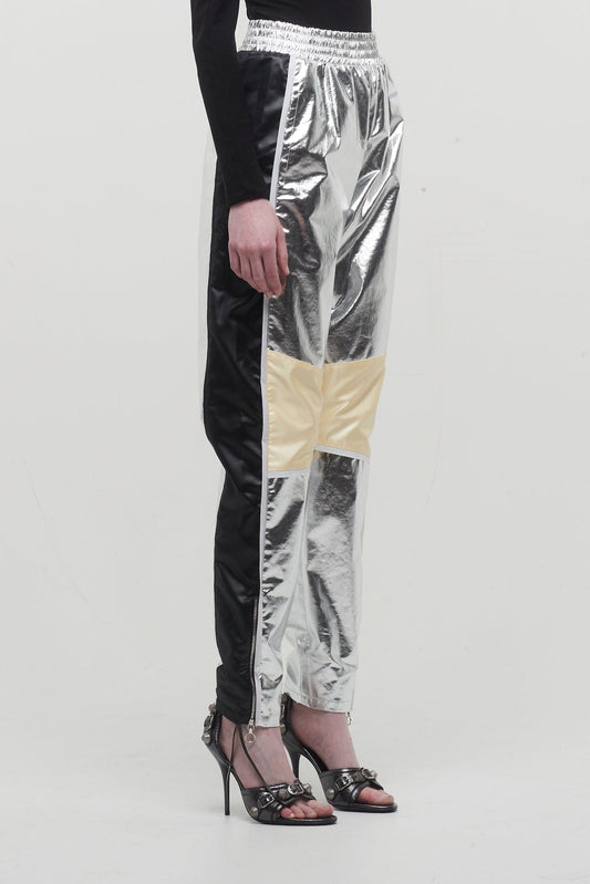 Paco Rabanne Silver Joggers side