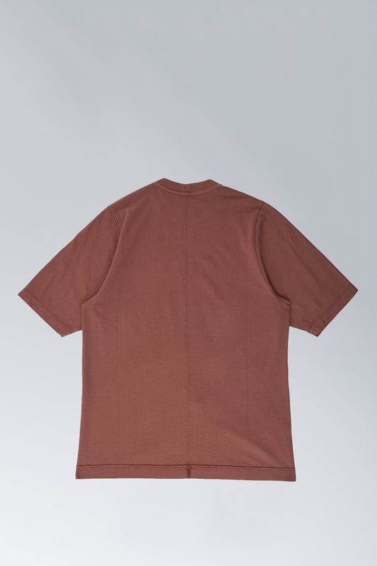 Rick Owens Babygeo Jumbo SS Bunny T in Rosewood back