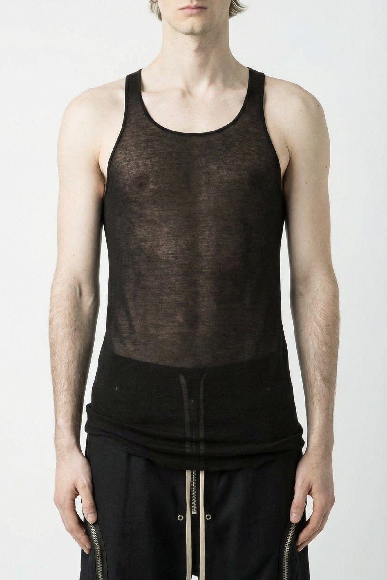 Rick Owens Basic Rib Tank SS26 – Antidote Fashion and Lifestyle