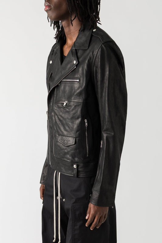 Rick Owens Bauhaus Stooges in Black SS25 side