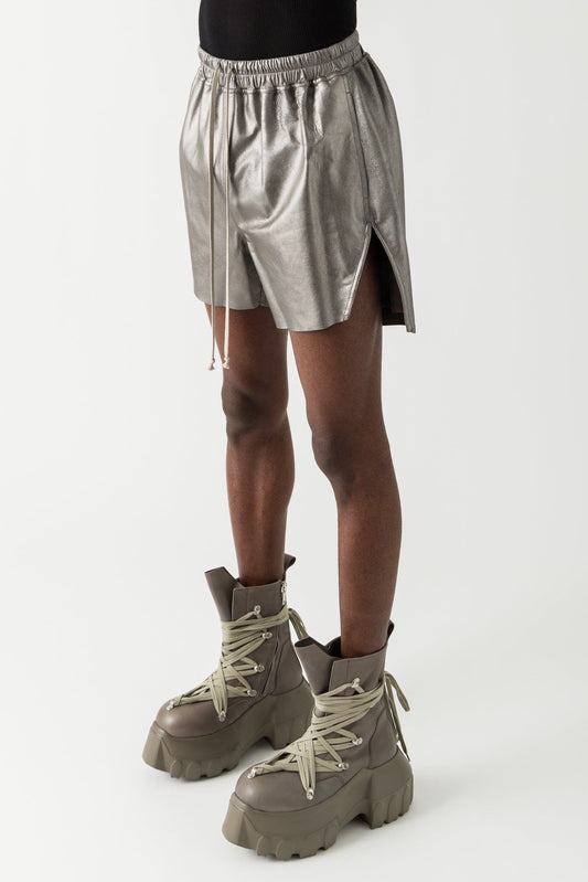 Rick Owens Boxers in Gunmetal SS25 side