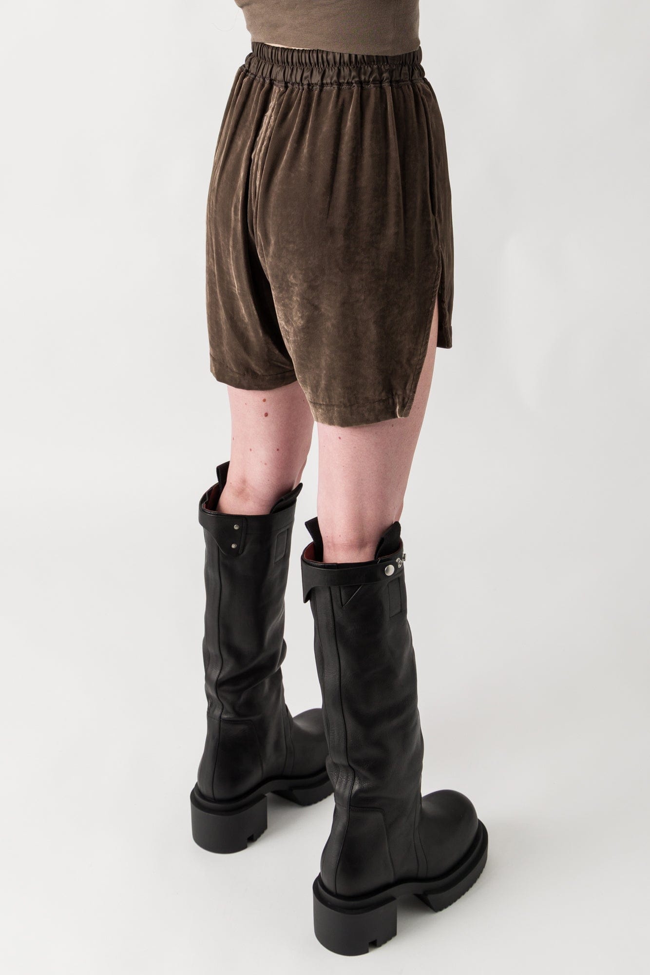 Rick Owens Boxers in Velvet back