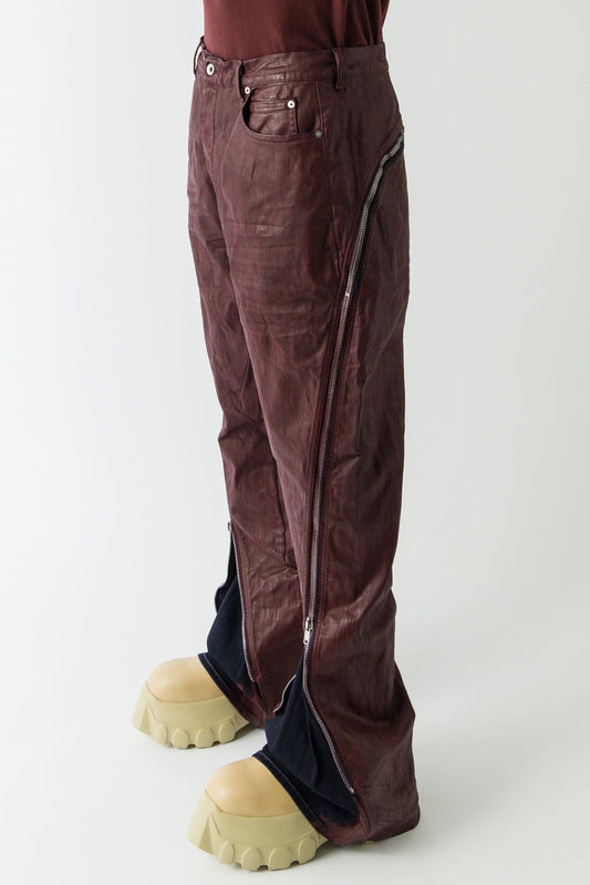 Rick Owens DRKSHDW Bolan Banana in Scab Wax side