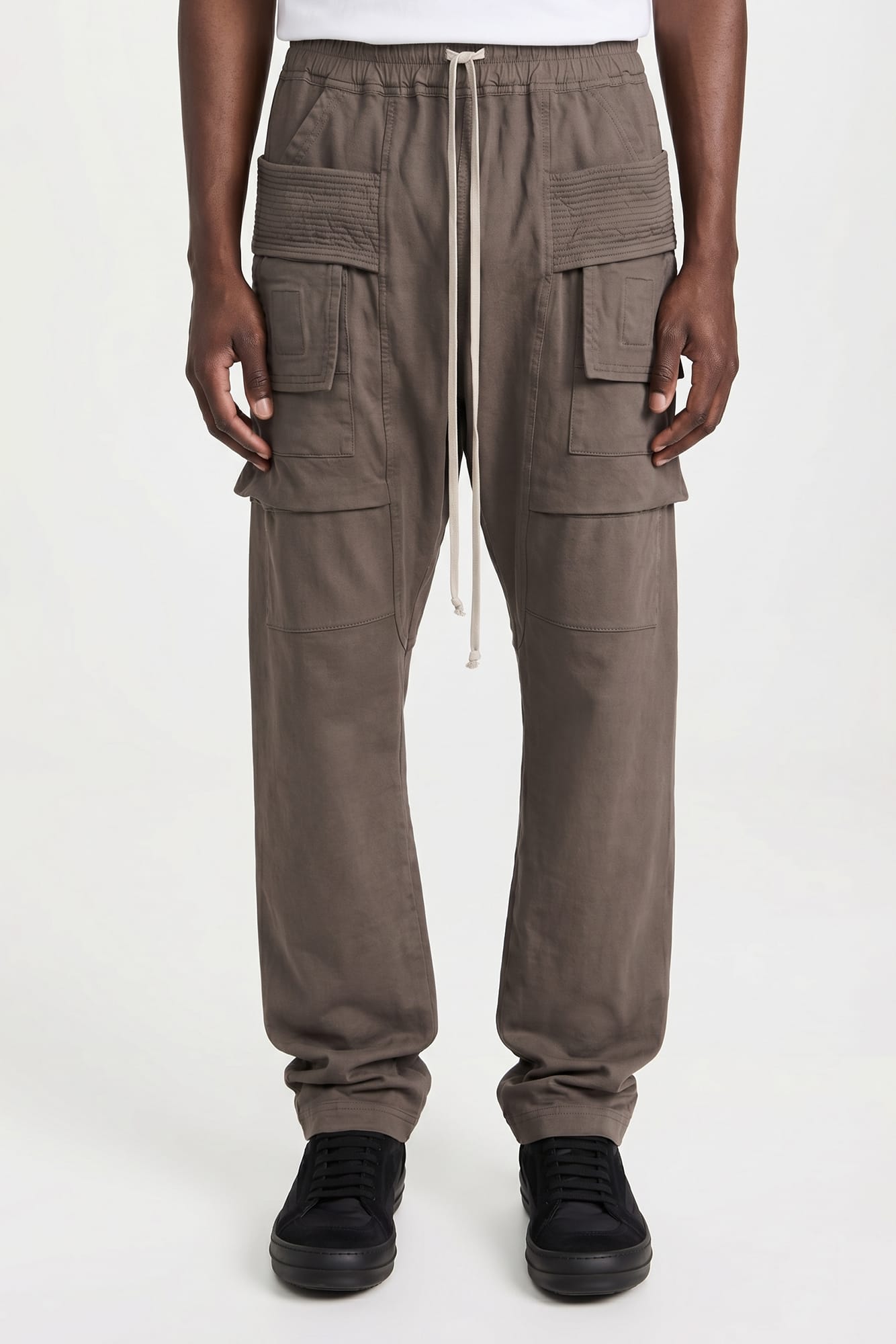Rick Owens DRKSHDW Creatch Drawstring Cargo in Dust – Antidote