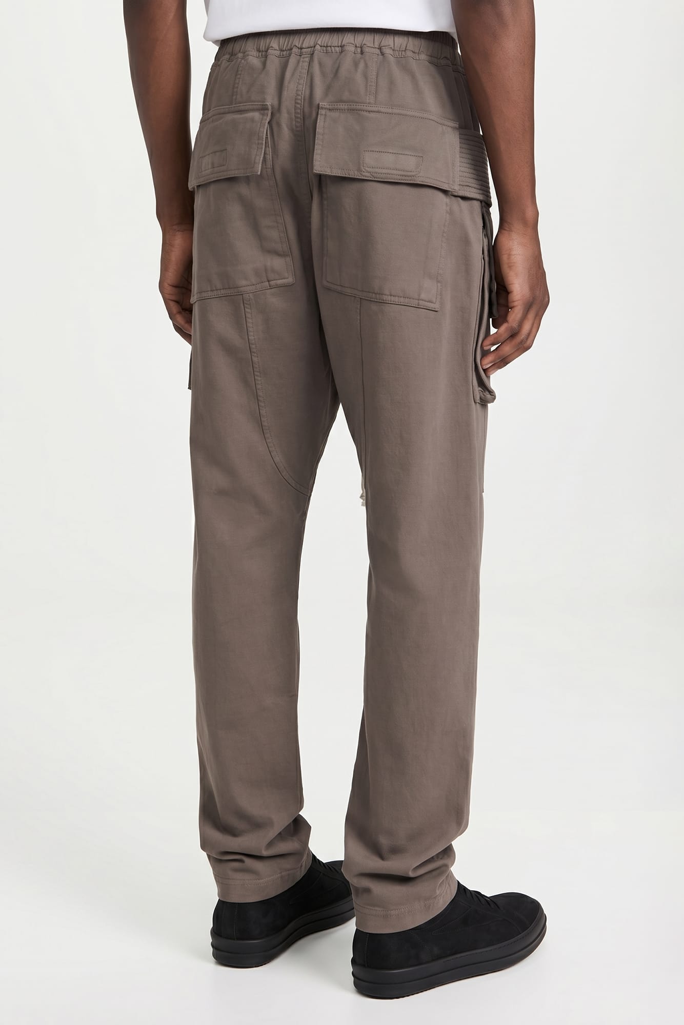 Rick Owens DRKSHDW Creatch Drawstring Cargo in Dust