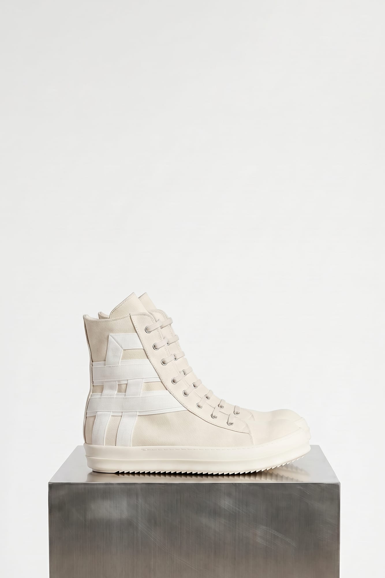 Rick Owens DRKSHDW Denim Sneaks in Milk – Antidote Fashion and 