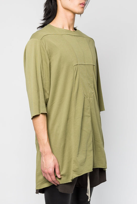 Rick Owens DRKSHDW Luxor T in Sage side