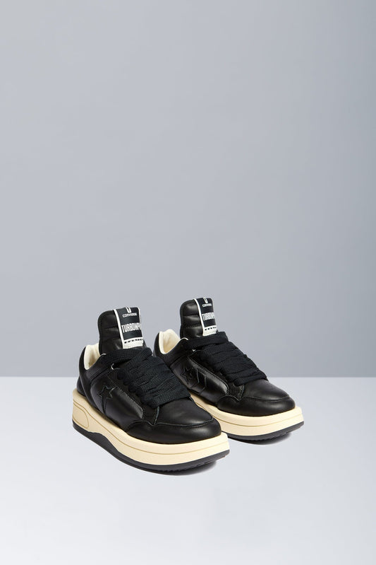 Rick Owens DRKSHDW X Converse TURBOWPN OX in Black side