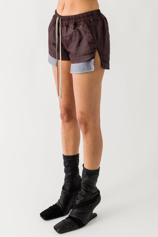 Rick Owens DRKSHDW Boxers in Scab Wax side