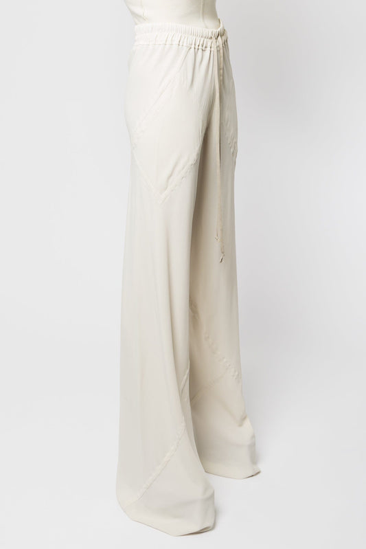 Rick Owens Drawstring Bias Pants in Dinge SS25 side