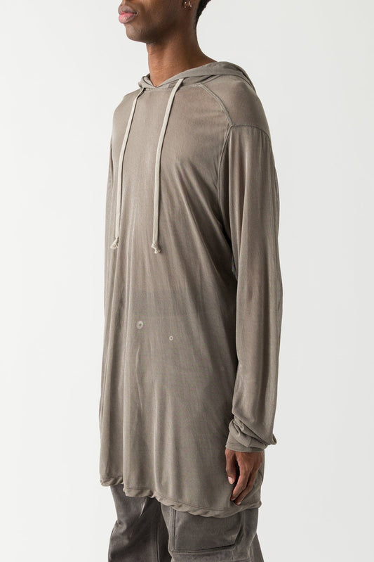 Rick Owens Hoodie in Dust SS25 side