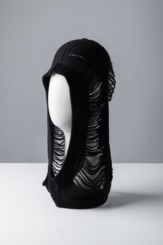 Rick Owens Jera Hood in Black side