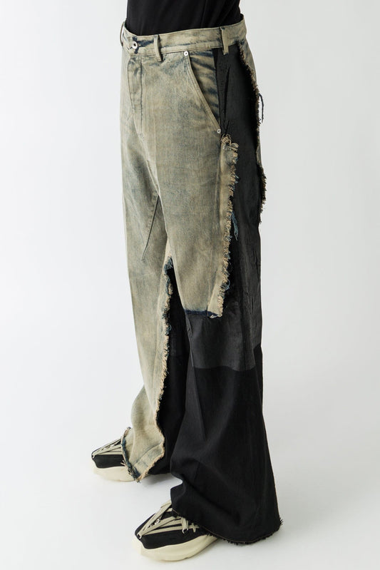 Rick Owens Joris Trousers in Dark Dust side