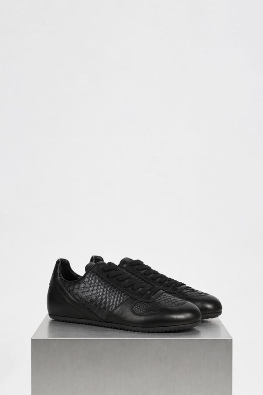 Rick Owens Minimal Sneaks in Black side