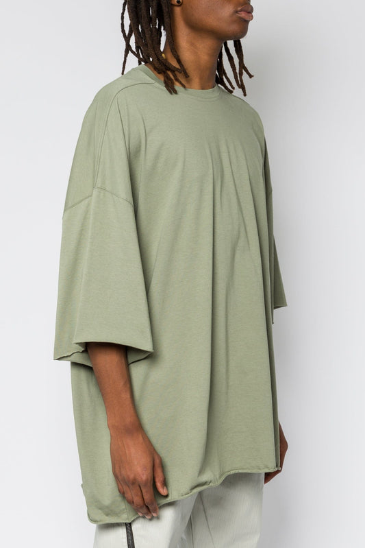 Rick Owens Tommy T in Celadon SS25 side