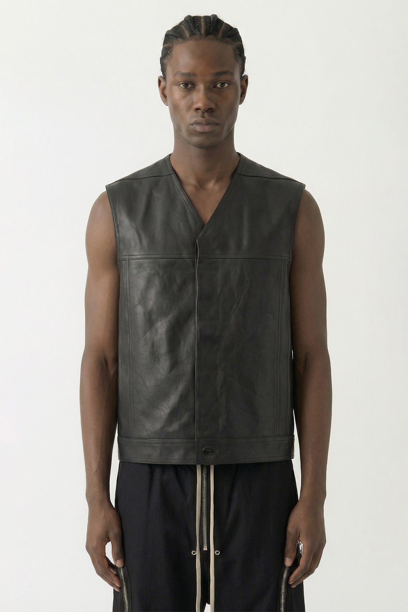 Rick Owens Work Vest in Black SS26 – Antidote Fashion and Lifestyle