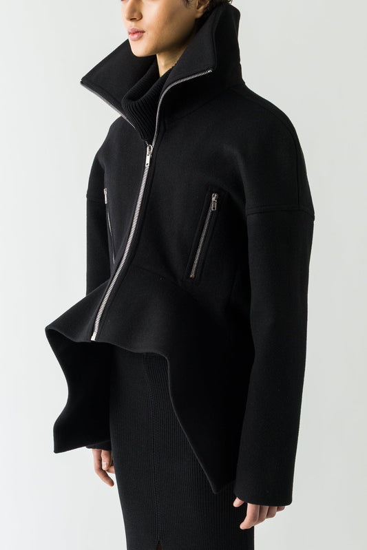 Rick Owens Draculimo Jacket side