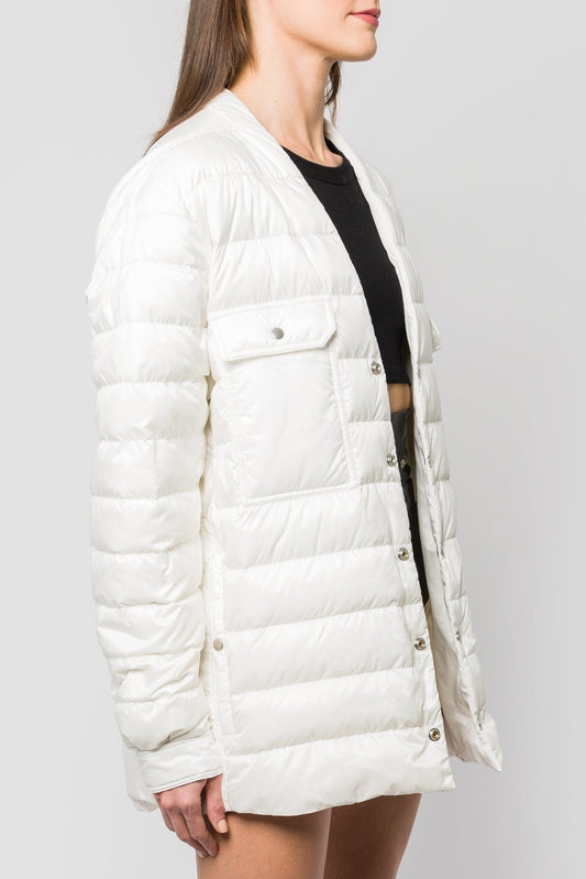 Rick Owens x Moncler Outershirt in Milk side