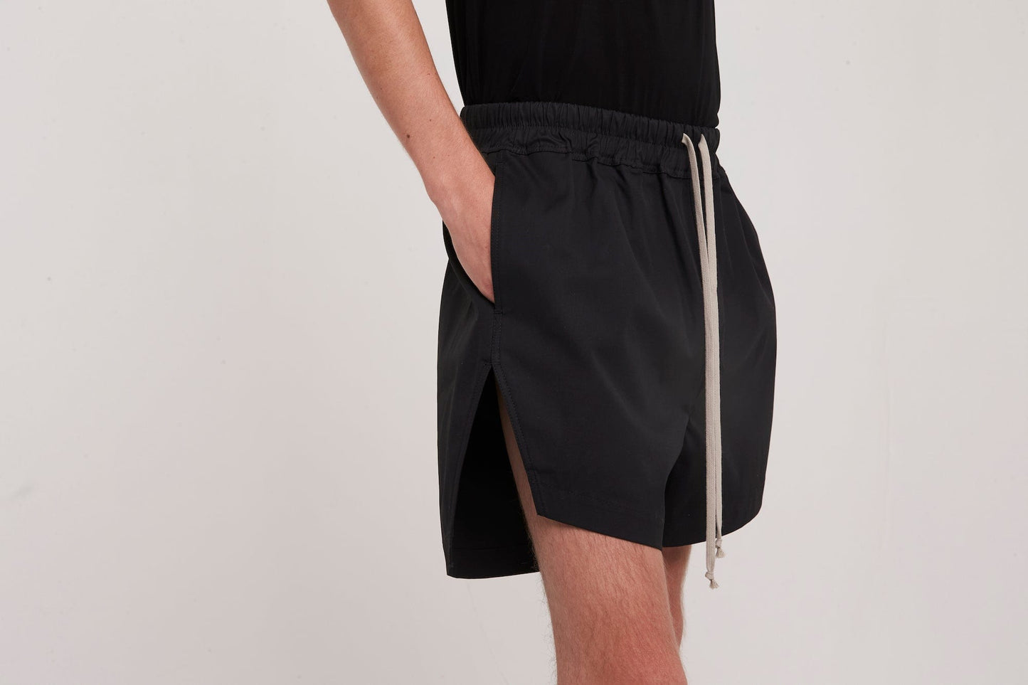 Rick Owens Bela Boxers in Black detail
