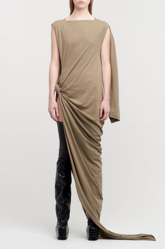 Rick Owens DRKSHDW Edfu Gown in Pale Green 2