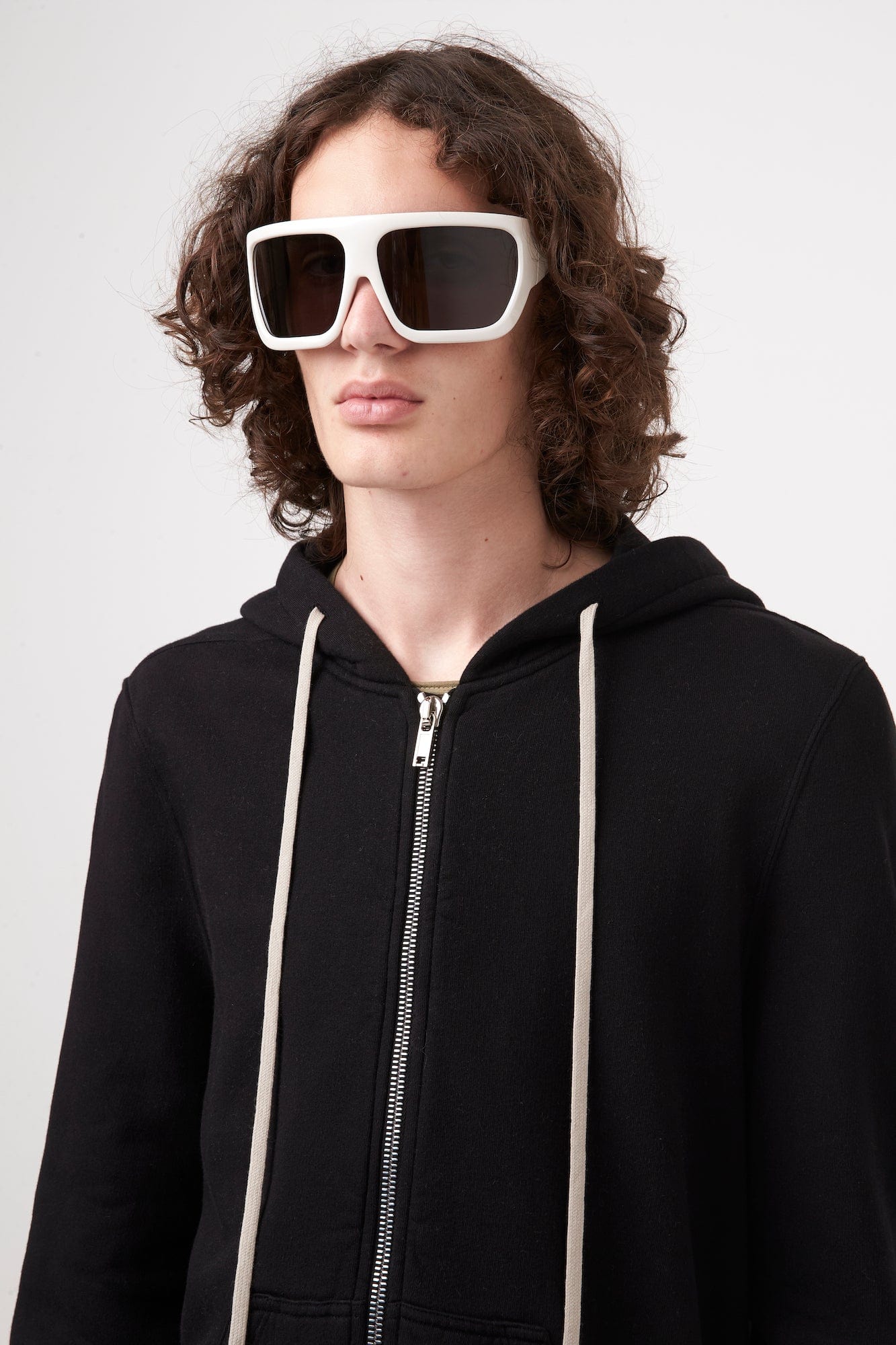 Rick Owens DRKSHDW Fishtail Parka in Black detail