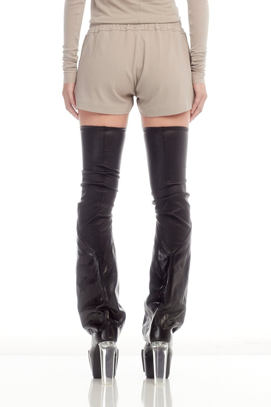 Rick Owens Fog Boxers in Pearl back