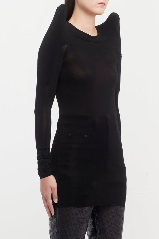 Rick Owens Tec T in Black side