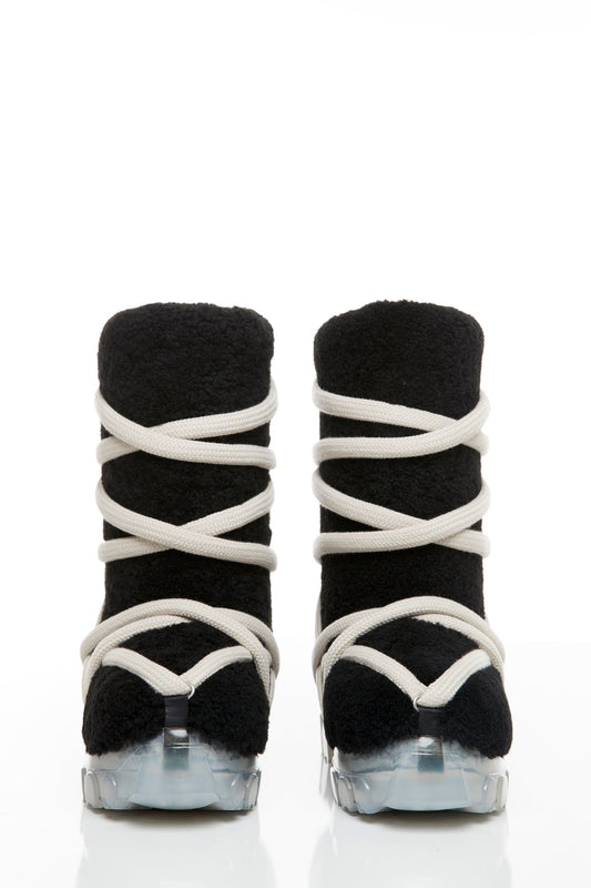 Rick Owens Lunar Tractor Boot front