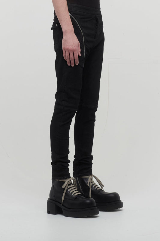Rick Owens DRKSHDW Aircut Denim Pants in Black side