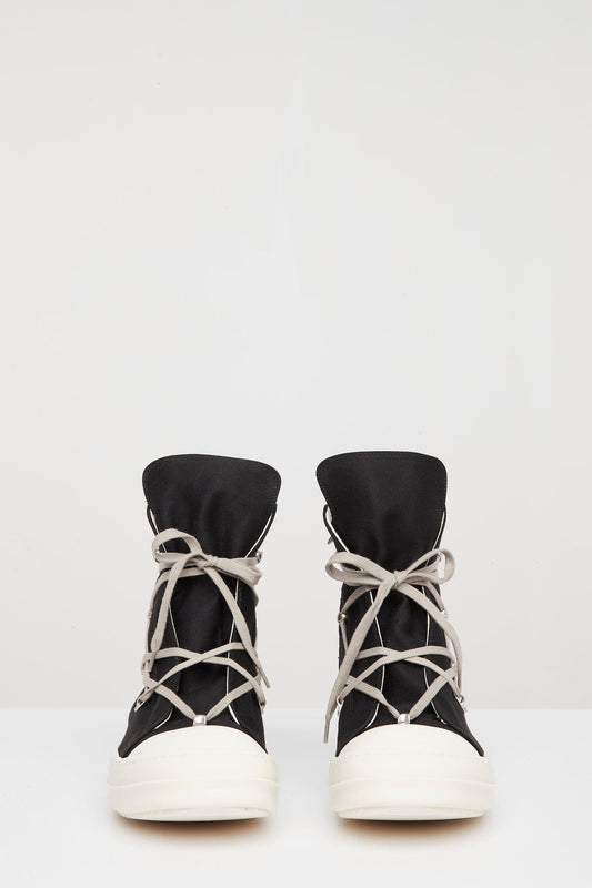 Rick Owens DRKSHDW Hexa Sneaks in Black Pearl front