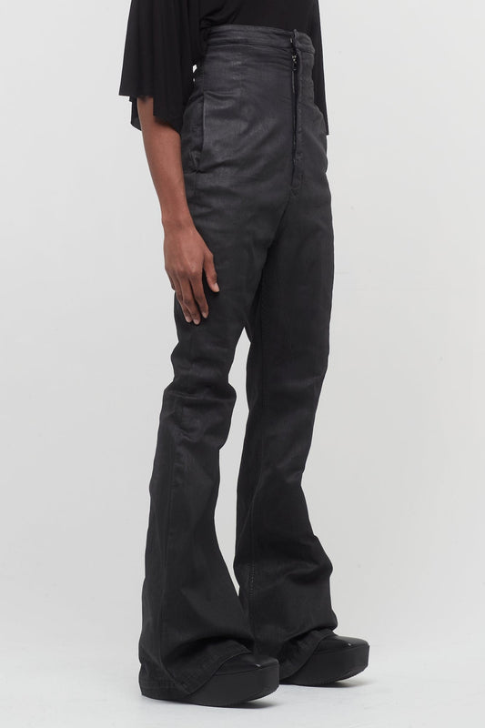 Rick Owens Dirt Bolan in Black Wax side