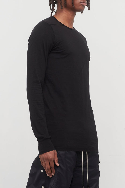 Rick Owens DRKSHDW Level LS T in Black side