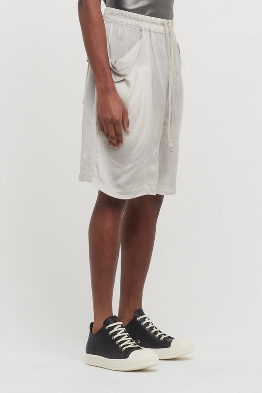 Rick Owens Lido Shorts in Pearl side