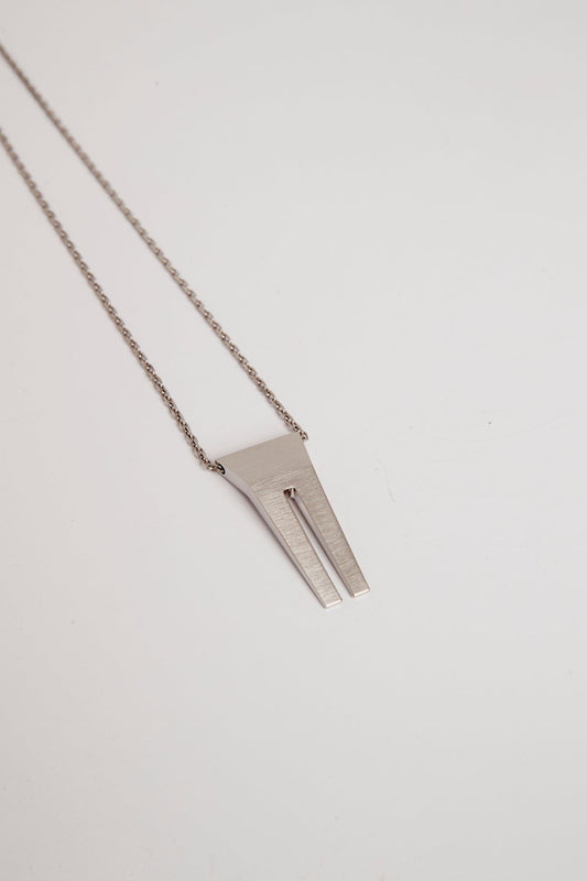 Rick Owens Open Trunk Charm Necklace detail