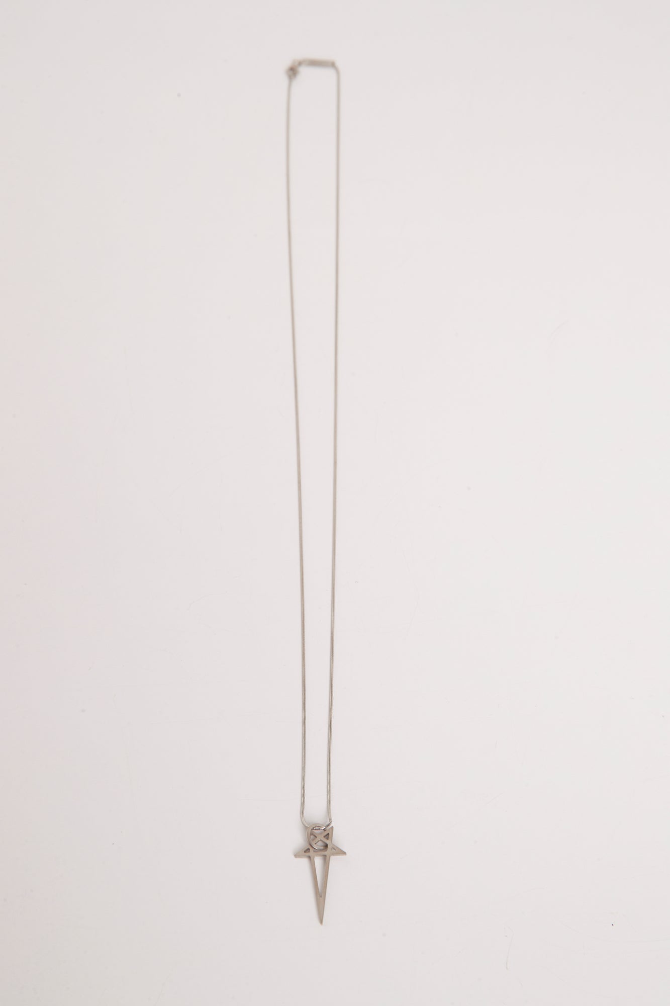 Rick Owens Pentagram Charm full length