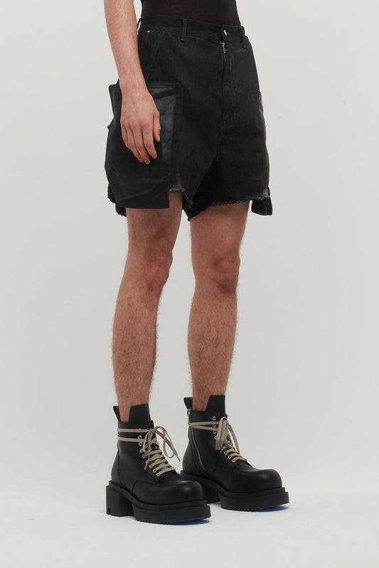 Rick Owens Stefan Cargo Shorts side