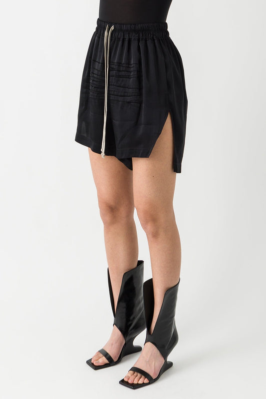 Rick Owens Boxers in Washed Charmeuse side