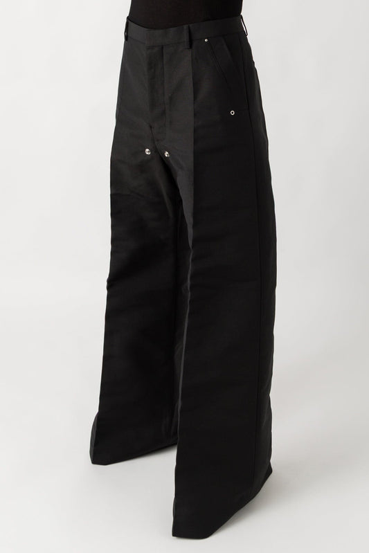 Rick Owens Tailored Belas in Black SS25 side