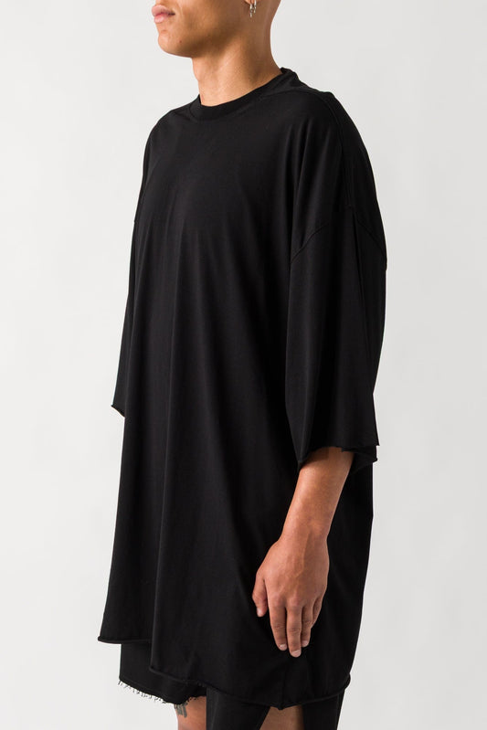 Rick Owens Tommy T in Black SS25 side