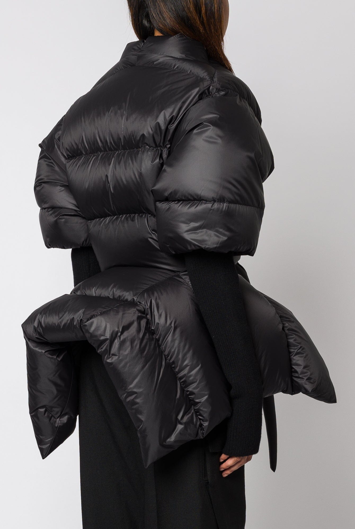 Rick Owens Batwing Duvet in Black back