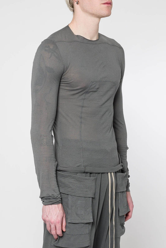Rick Owens DRKSHDW Edfu Top in Stone side