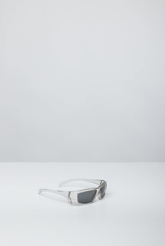Rick Owens Rick Glasses in Transparent side
