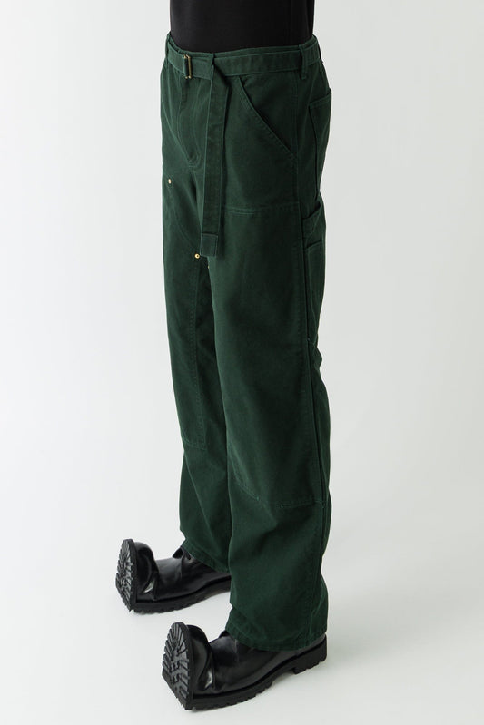 Sacai Carhartt Duck Pants In Green side