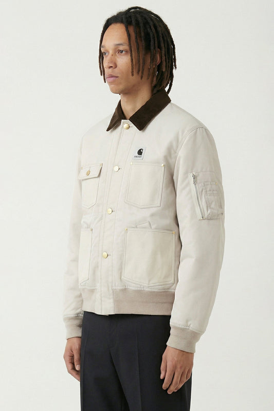 Sacai Carhartt WIP Nylon Twill x Duck Blouson side